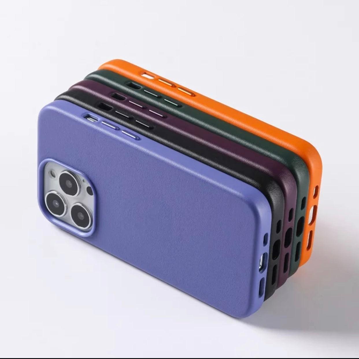 MagSafe Leather iPhone 12 Caser | Super Savings Technologies MagSafe Leather iPhone 12 Caser | Super Savings Technologies